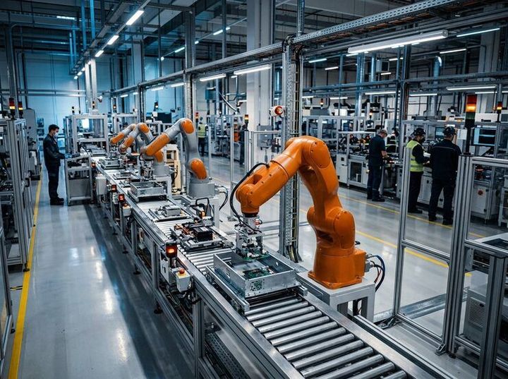 New to Industrial Automation? Here’s How Robotic Assembly Lines Work
