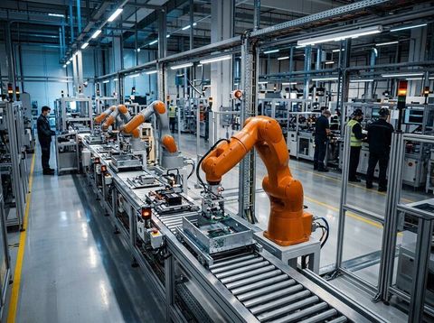 New to Industrial Automation? Here’s How Robotic Assembly Lines Work